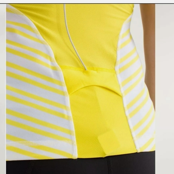 LULULEMON Sizzle Yellow White Stripe - Picture 12 of 16